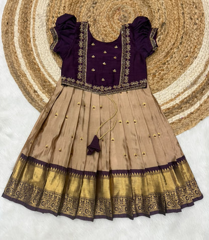 Brother and sister Cute combo Boy kurta with girl crop top