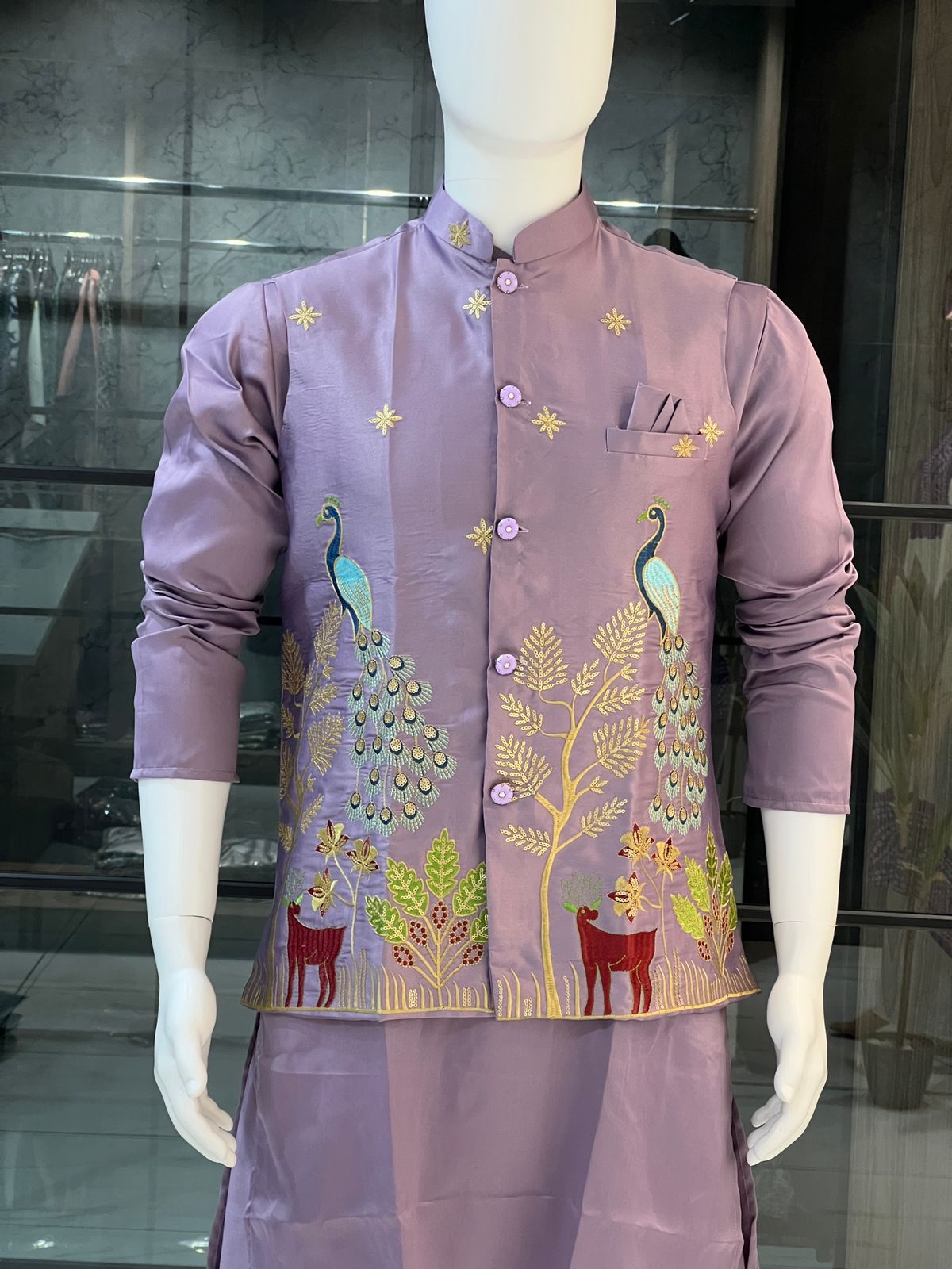 Gents Kurta Koti Sets for Festivals