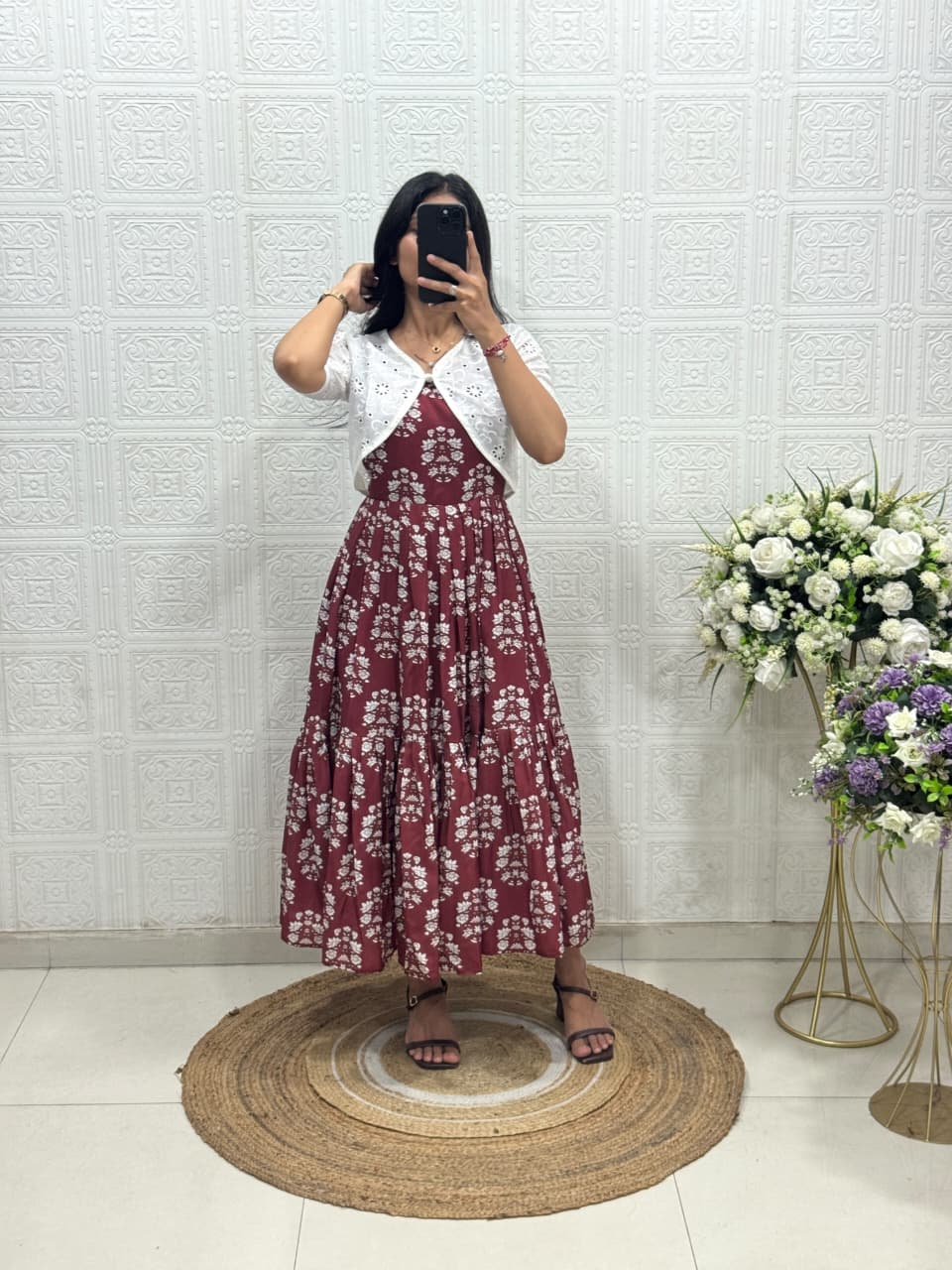 Hakoba koti cafe gown 2 in 1 model