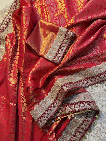 Banarasi Bridal Kanjeevaram saree