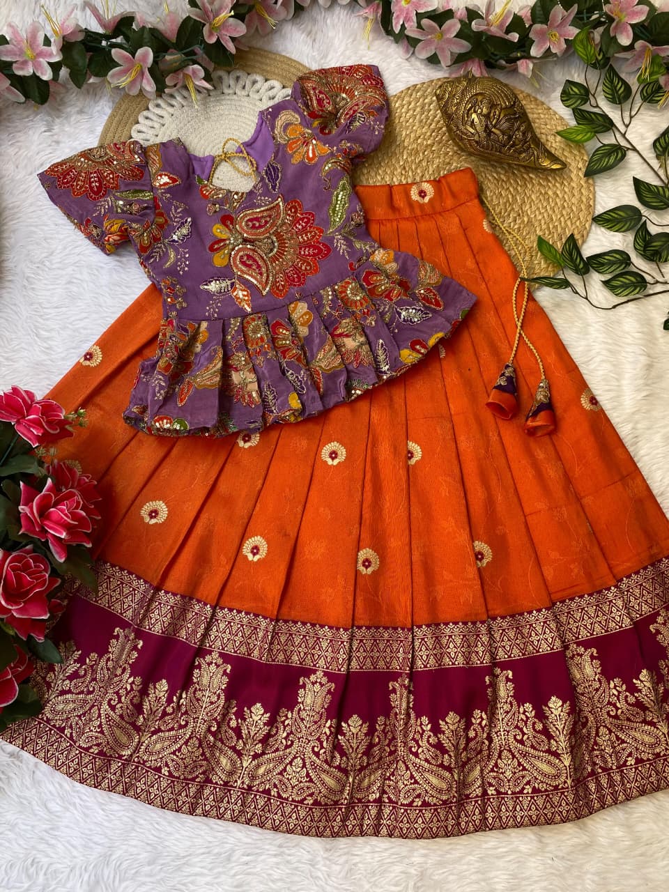Kids Self Viscose kids cute sets