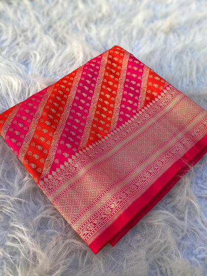 Banarasi Silk Classic LEHERIYA saree