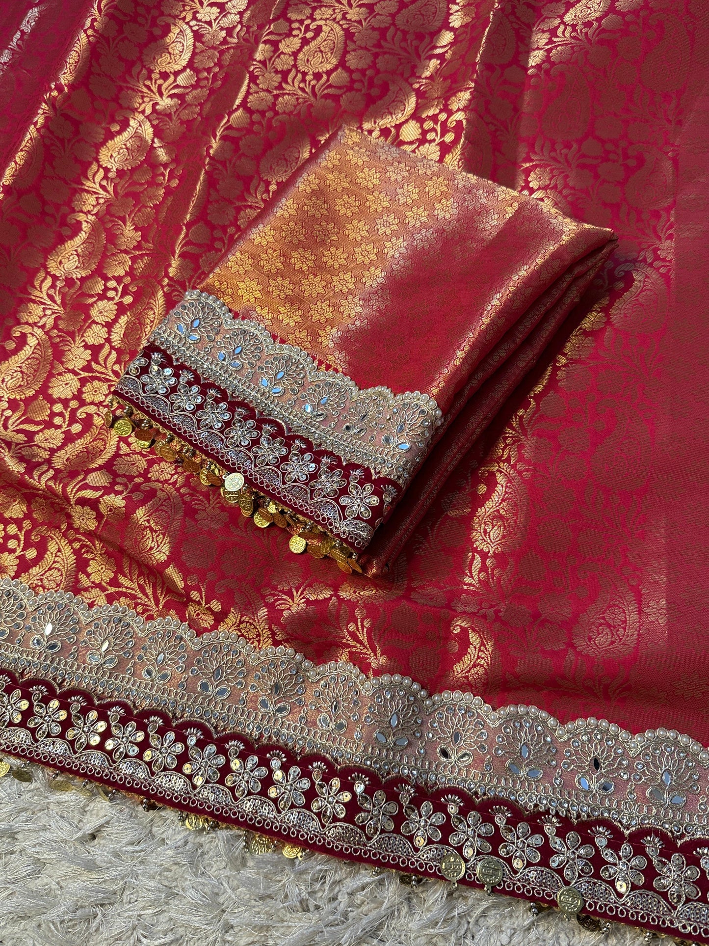 Banarasi Bridal Kanjeevaram saree