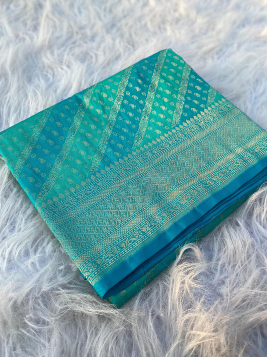 Banarasi Silk Classic LEHERIYA saree