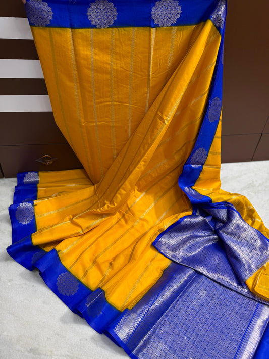 Banarasi Dyble Dupion Soft Classic sarees