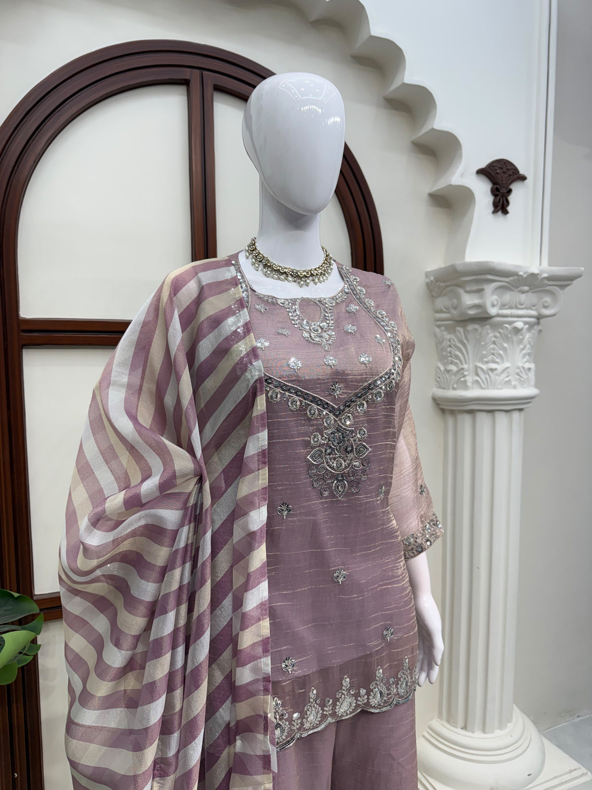 Anarkali model Sharara sets