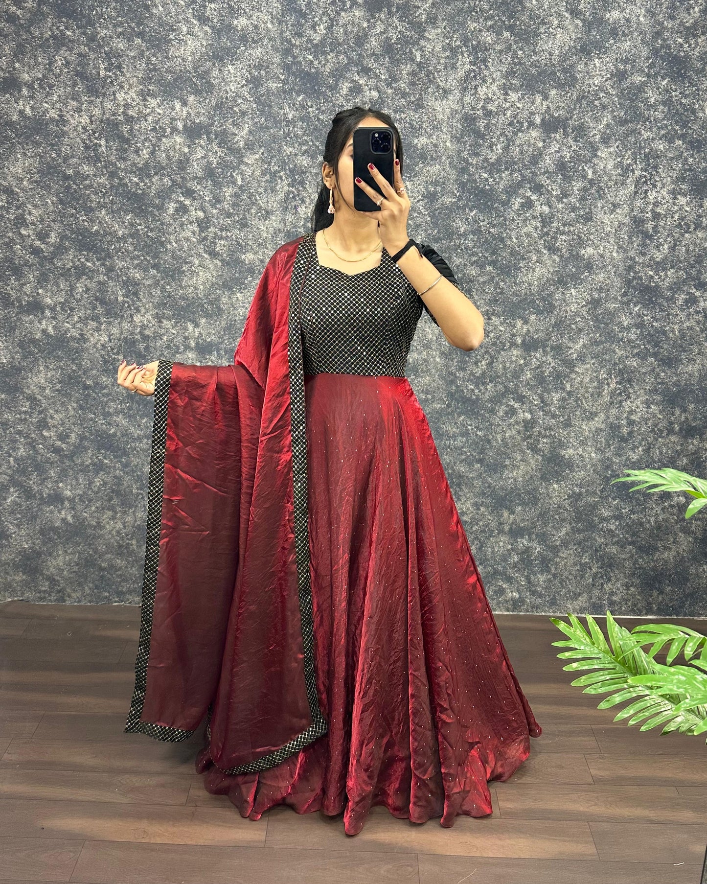 Café Style Soft fendy gowns