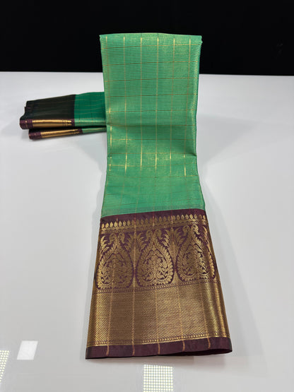Soft Banarasi semi-silk saree