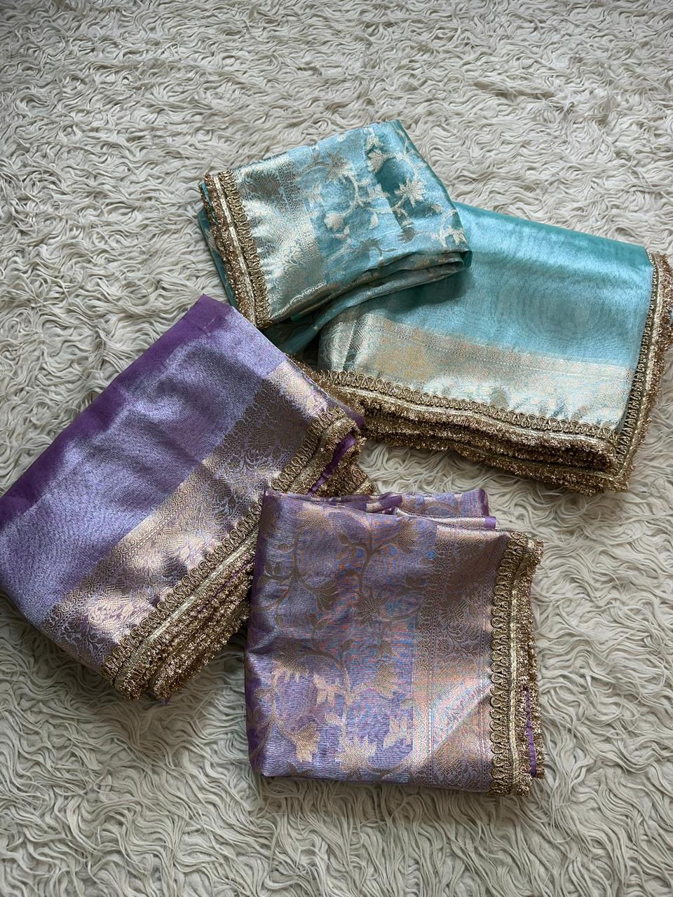 Pure weaving Zari Trendy Saree