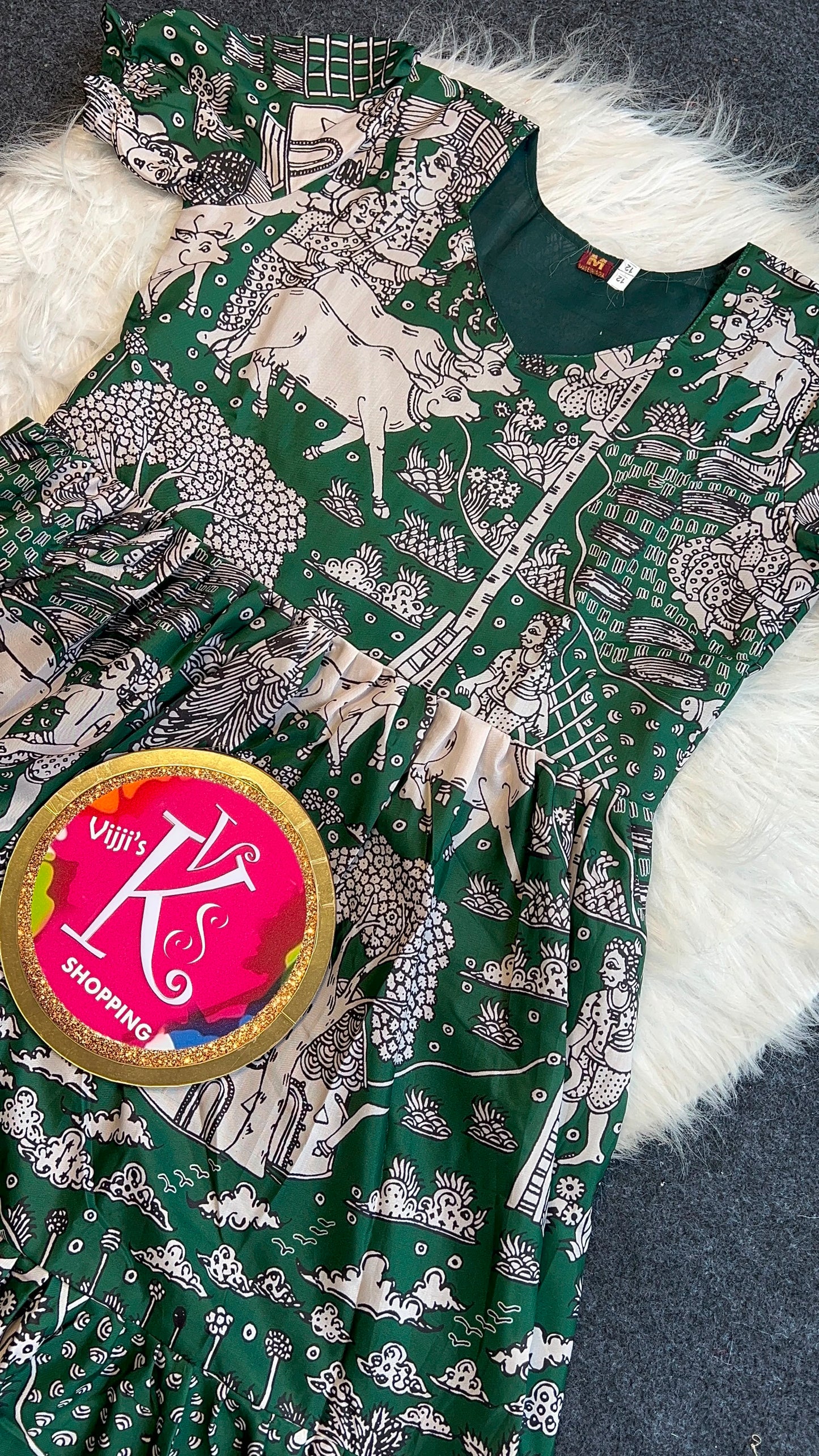 Muslim cotton cafe village style gowns