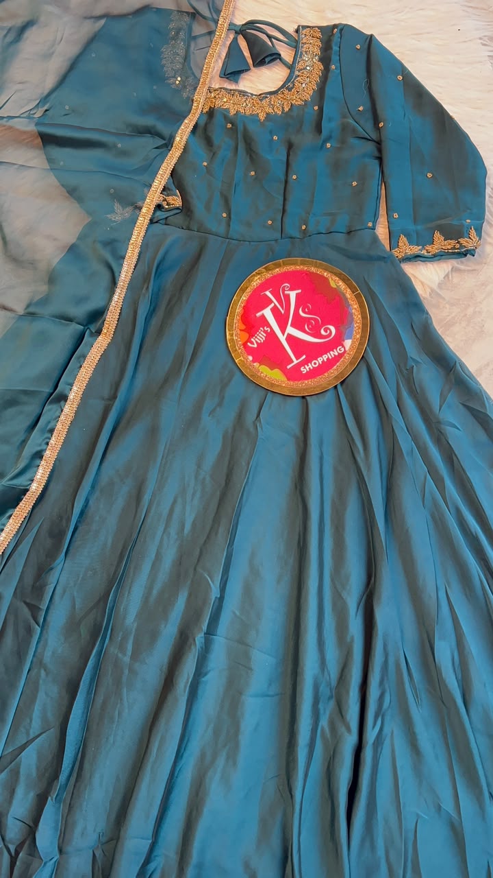 Rangoli silk festival traditional Gowns
