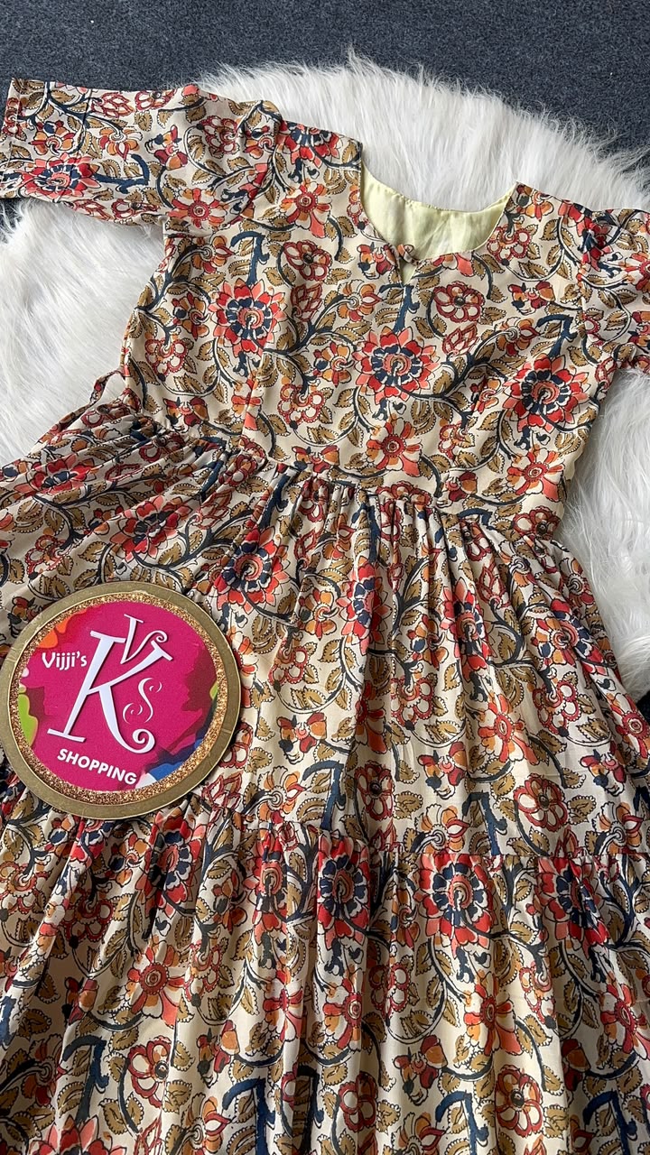 Pocket Kalamkari cafe gowns