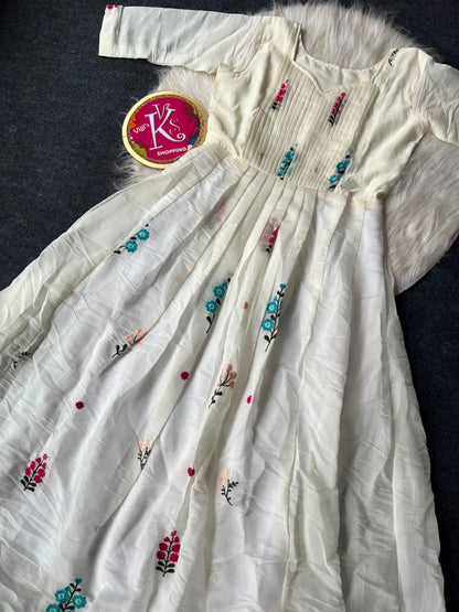 Café Embroidery Oo Sita  Gowns