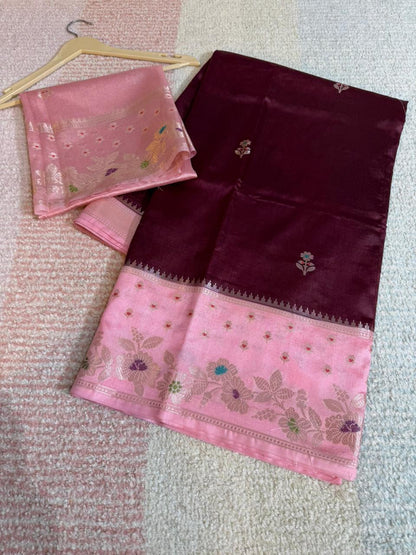 Banarasi fancy trending Alfi designer saree