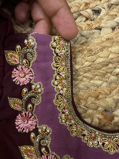 SISTER & BROTHER COMBO MAGGAM WORK CUTE GADWAL