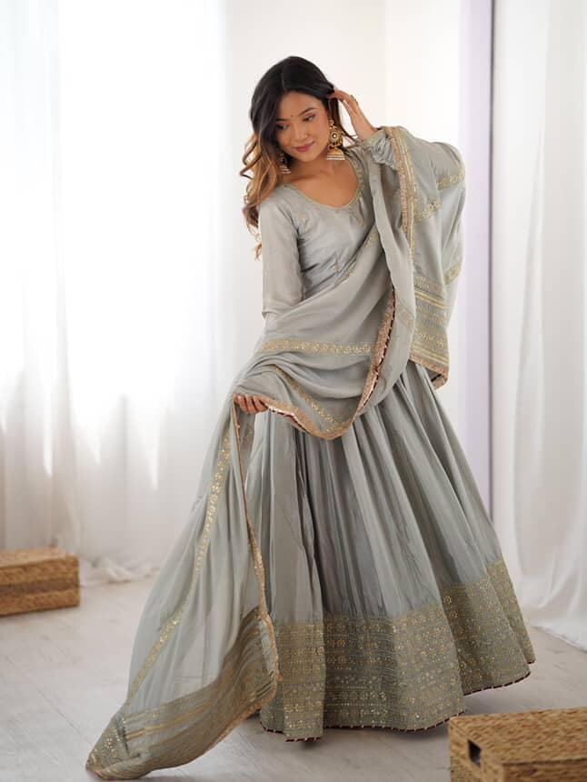 Chinon silk Festival  Gowns