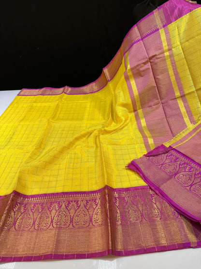 Soft Banarasi semi-silk saree