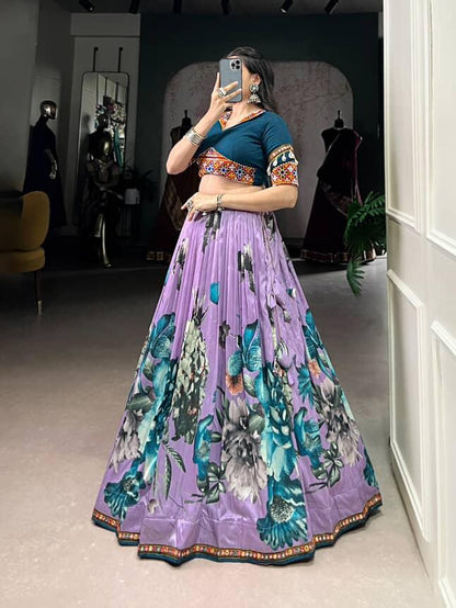 Tasar silk festival Co-ord set Lehenga sets