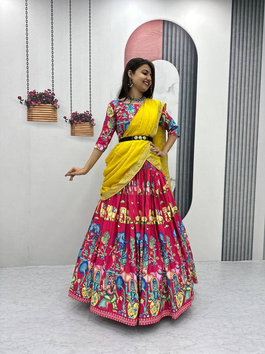 Launching Kalamkari Lehenga Choli 👗