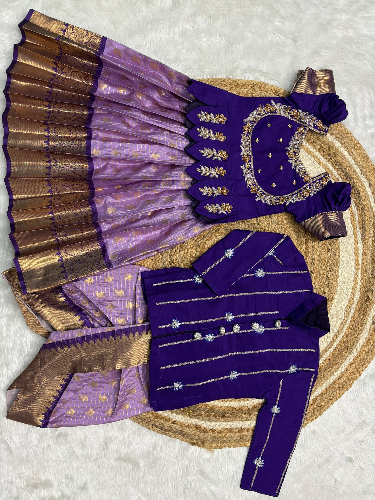 Kids maggam festive collection