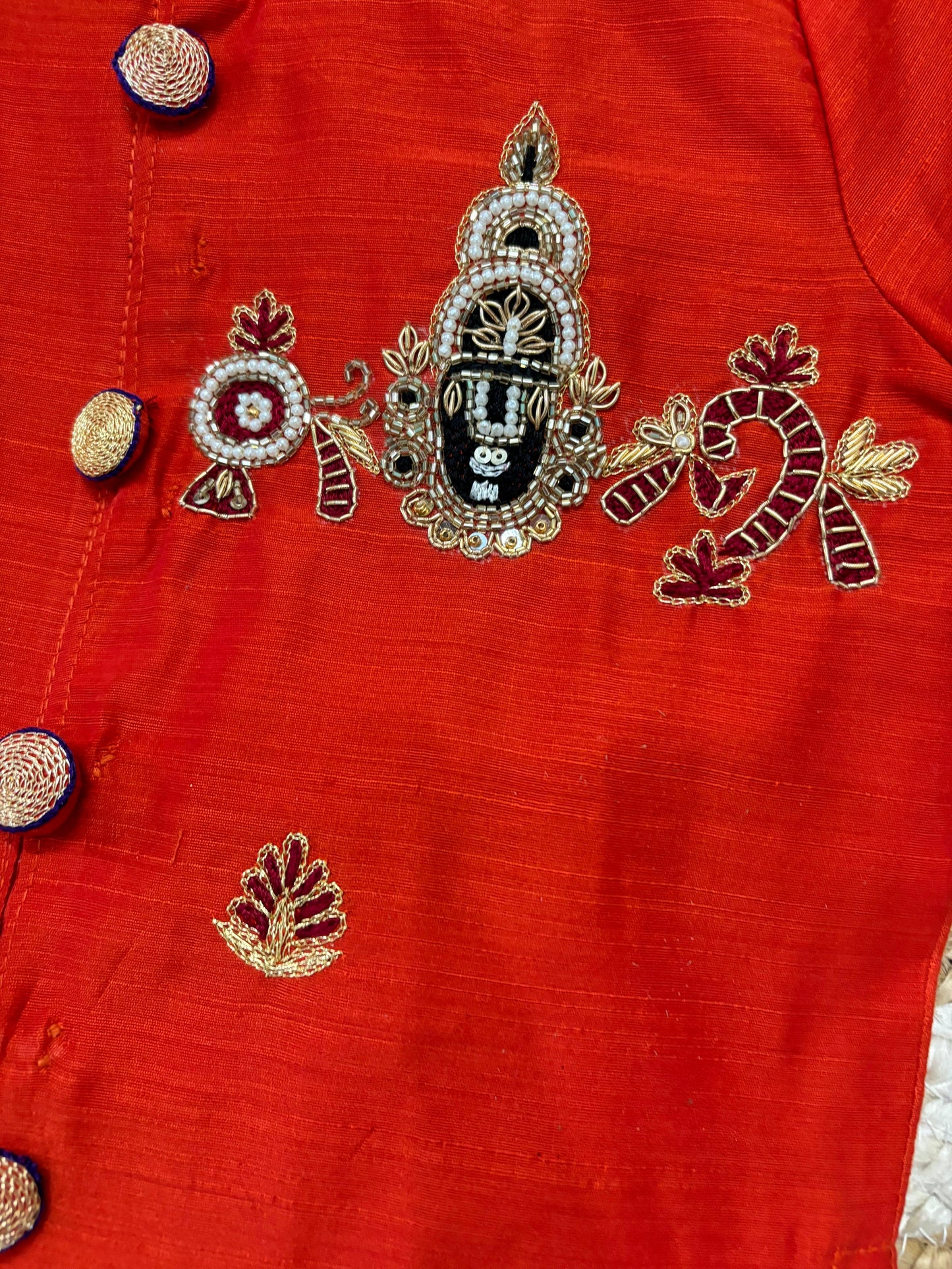 Boys dhothi with kurta sets with handwork s