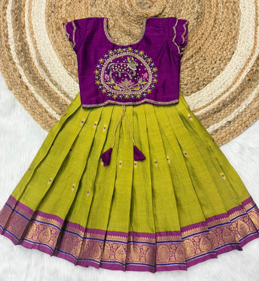 Baby girl cute set with brother kurta set combo