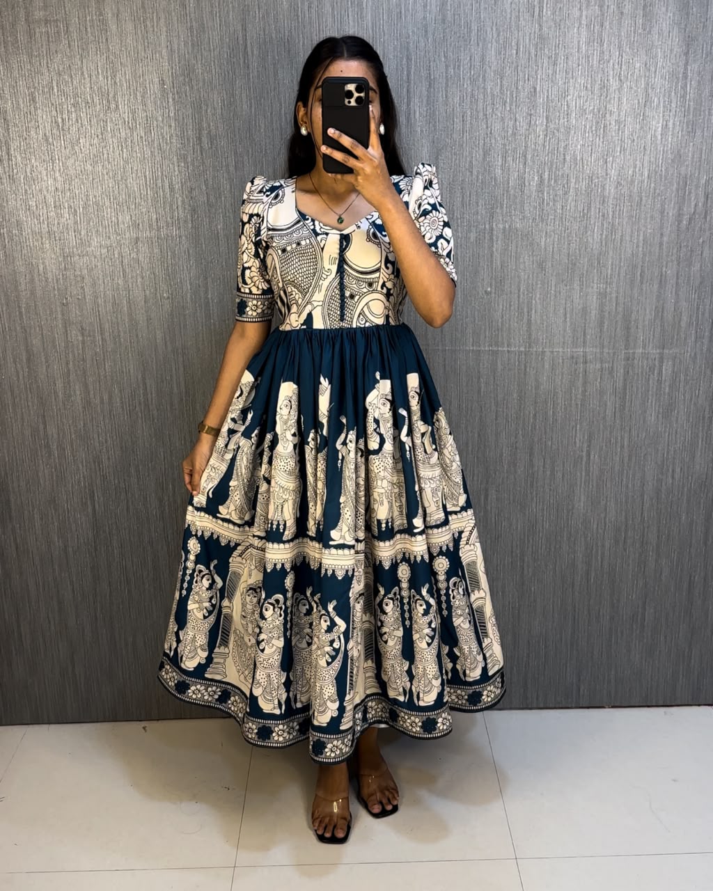 Kalamkari cafe friendly Gowns