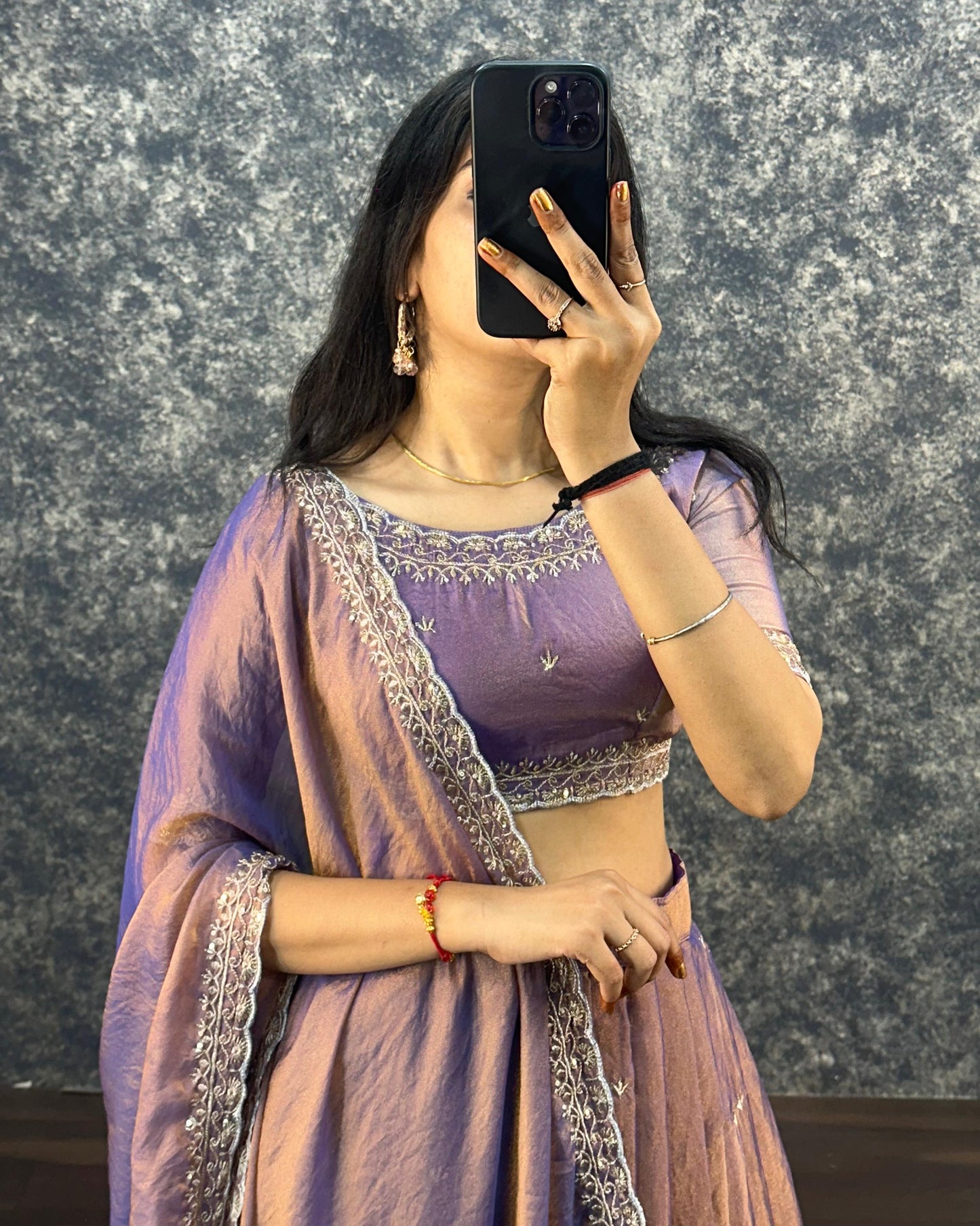 Sankranthi special Tisuue silk Lehengas