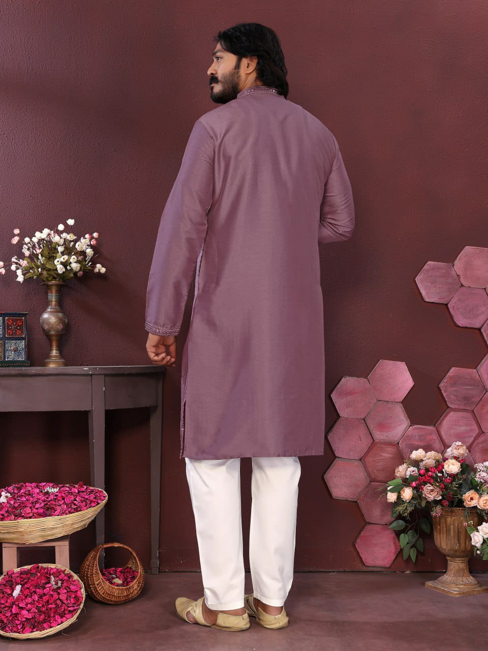 Smart Silk Gents kurta sets