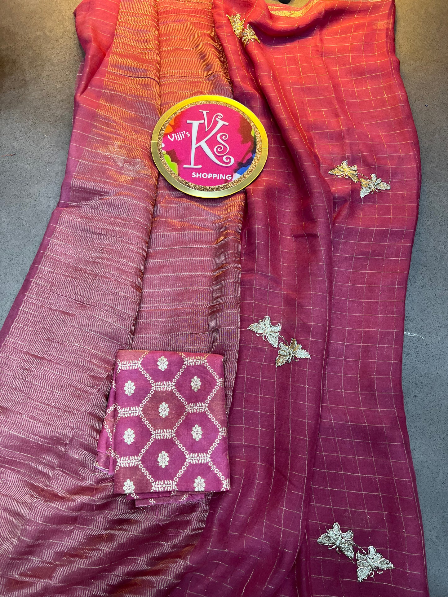 Pure Viscose Georgette Butterfly Beauty  trendy sarees