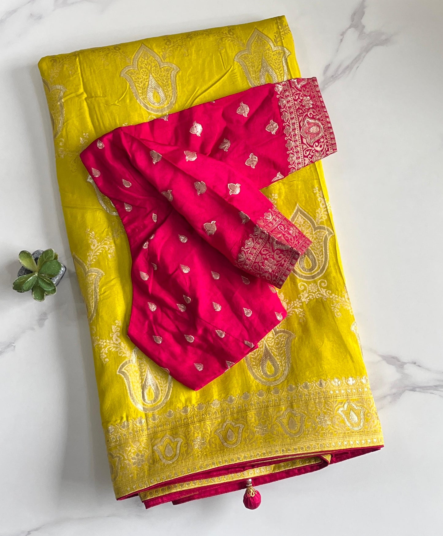Royal Banaras Premium Classic saree with stitched blouses