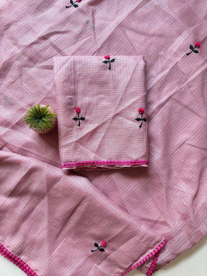 Kota Doriya saree with pure fabric and pure border budget