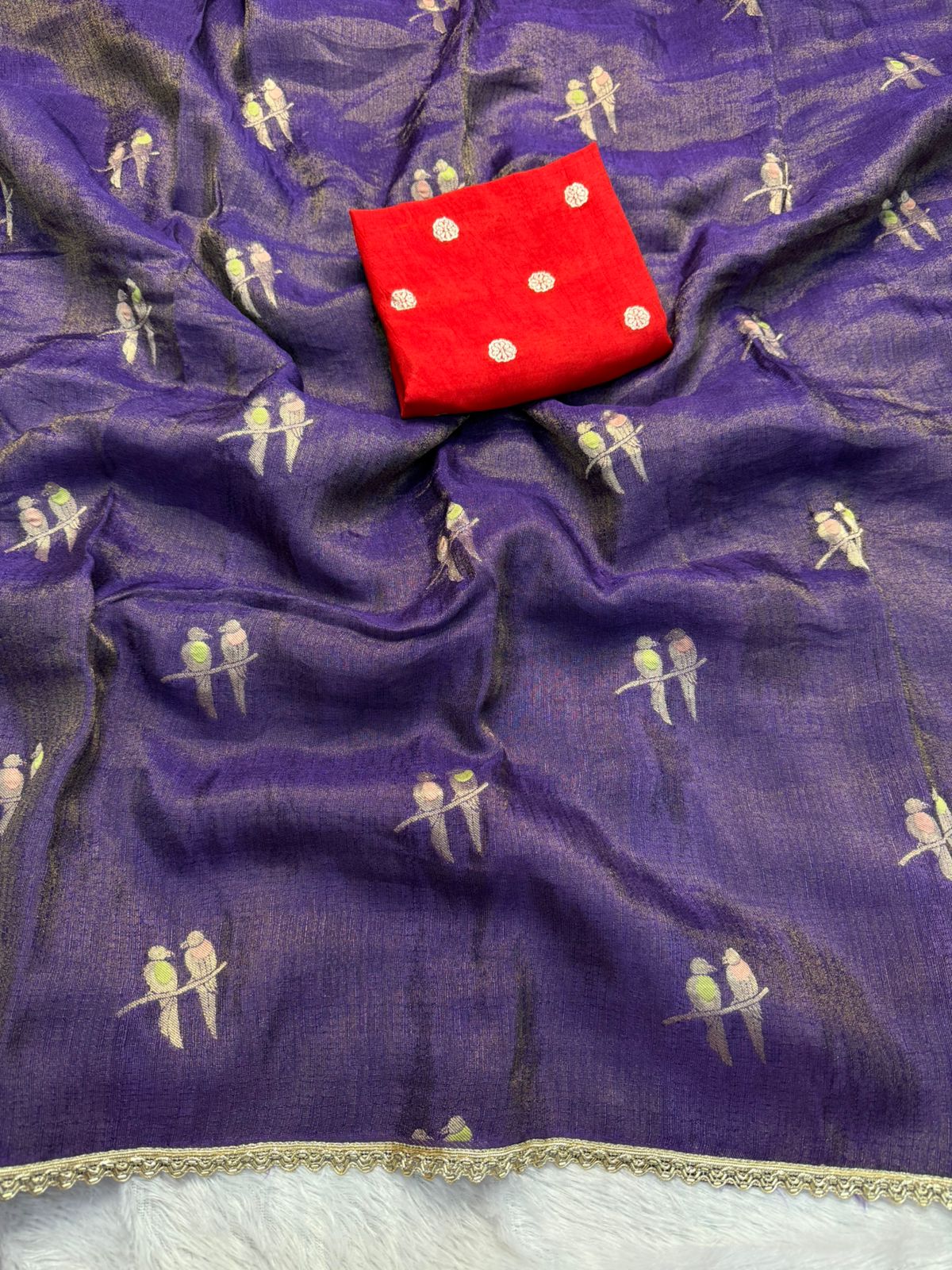 Budget Viscose tissue silk saree