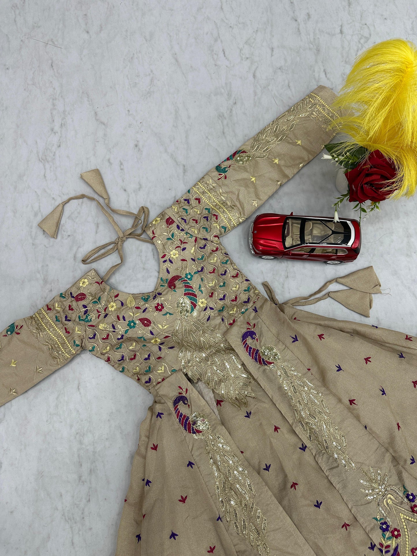 Kids cute peacock Desginer sets