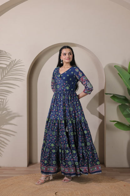 Angarakha party wear cafe gowns