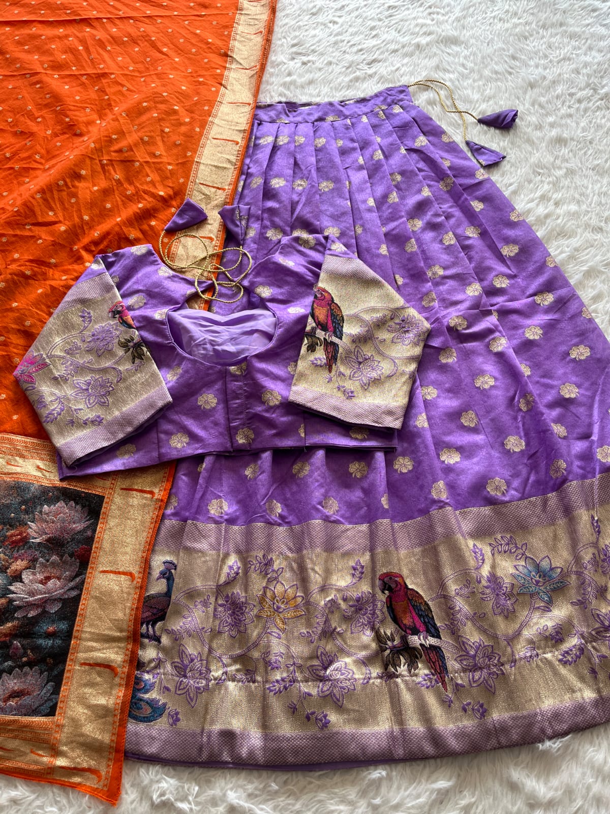 Dola Silk 3D Weaving Lehenga sets