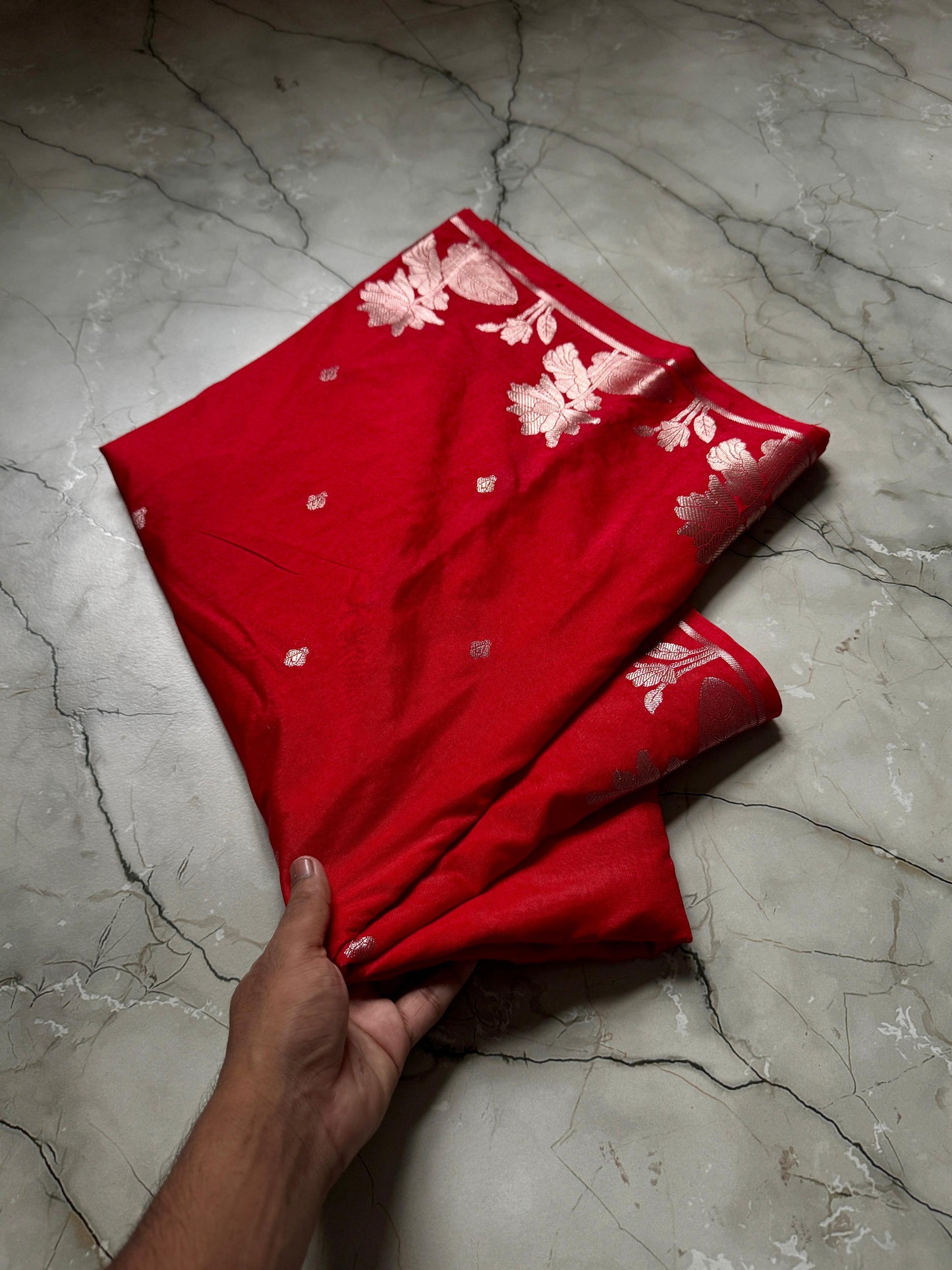 Banarasi Semi Katan silk budget sarees