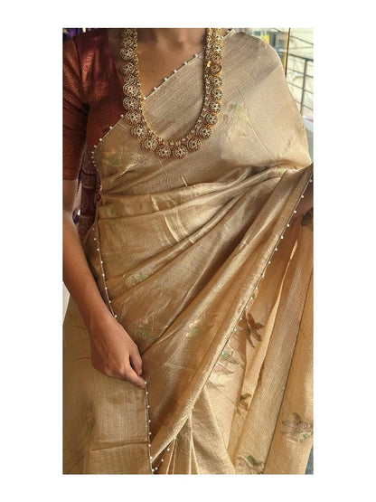 Budget Viscose tissue silk saree