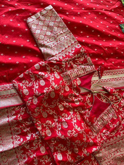 Pattu style south Indian festival lehenga for Ugadi