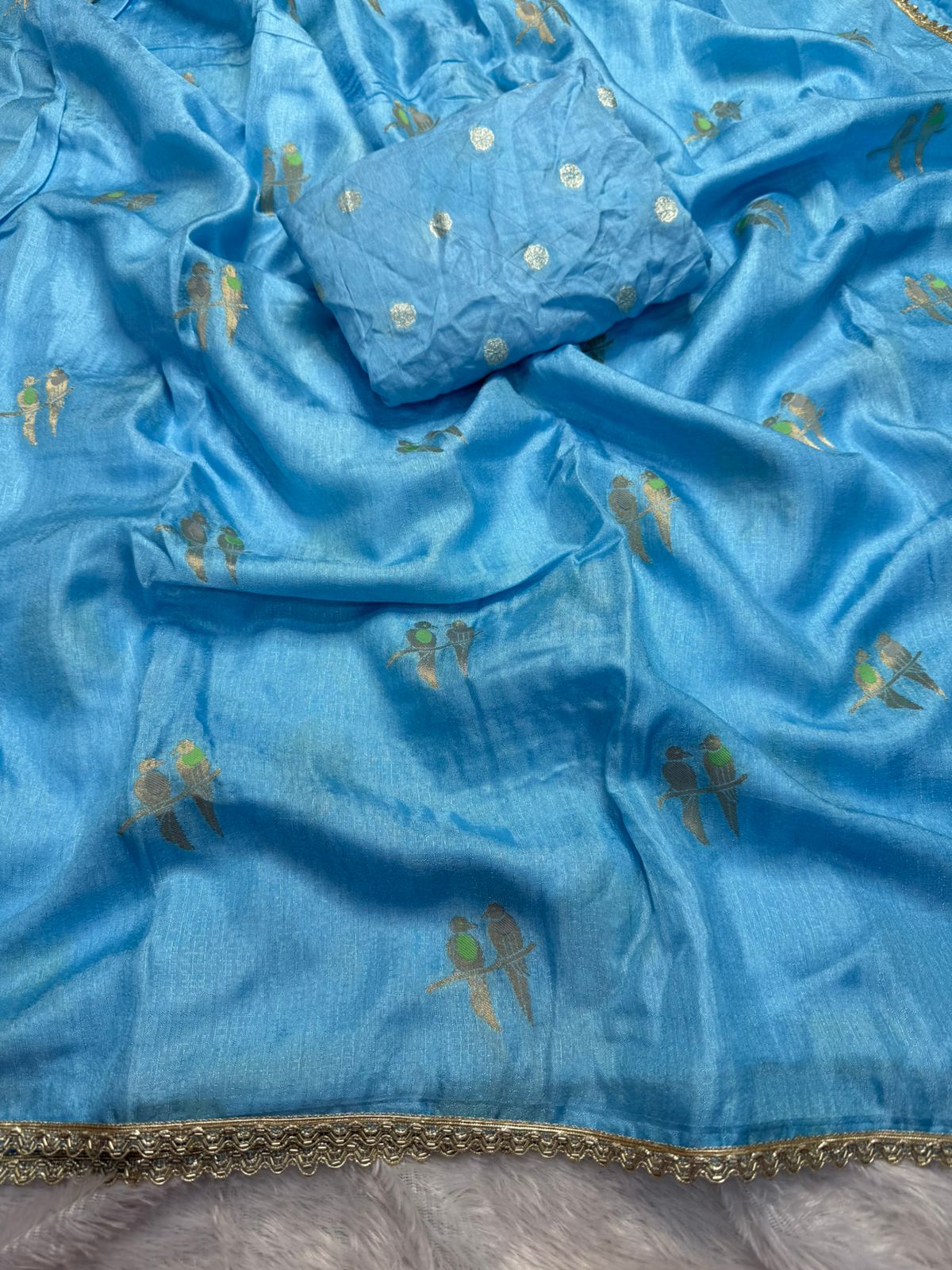 Budget Viscose tissue silk saree