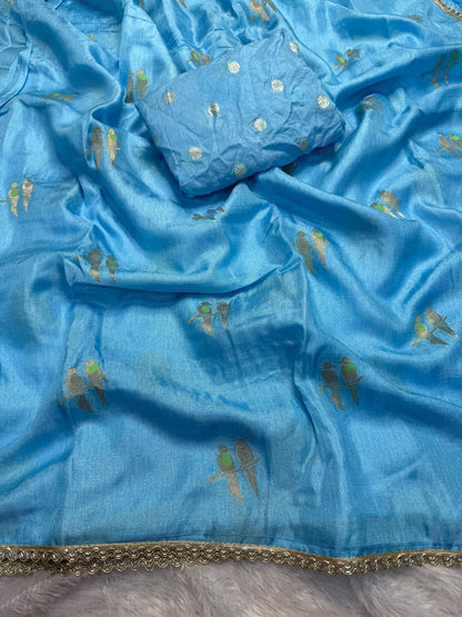 Budget Viscose tissue silk saree