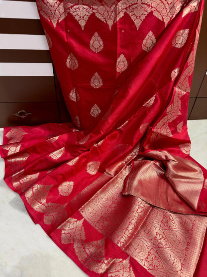 Beautiful banarasi dupion soft silk saree budget