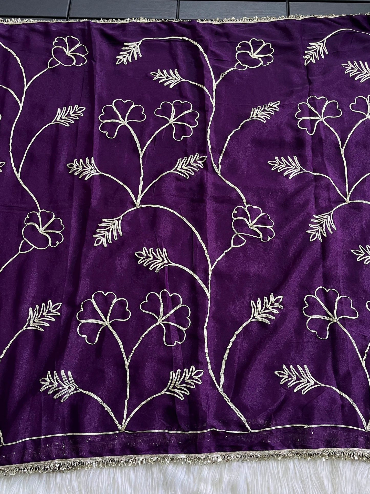 Budget Georgette gota work sarees