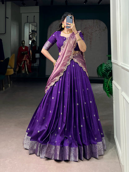 Chinon checks tradition lehenga sets