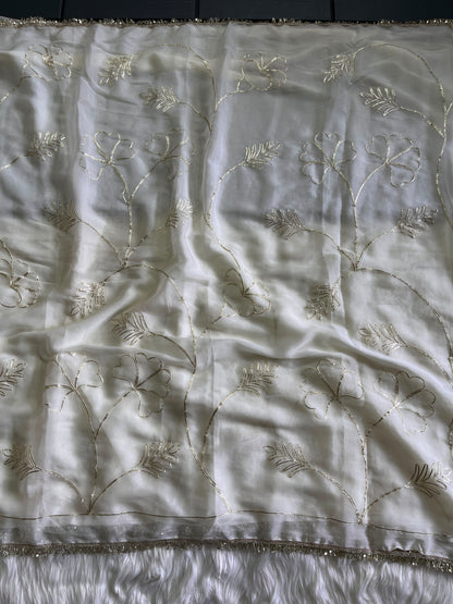Budget Georgette gota work sarees