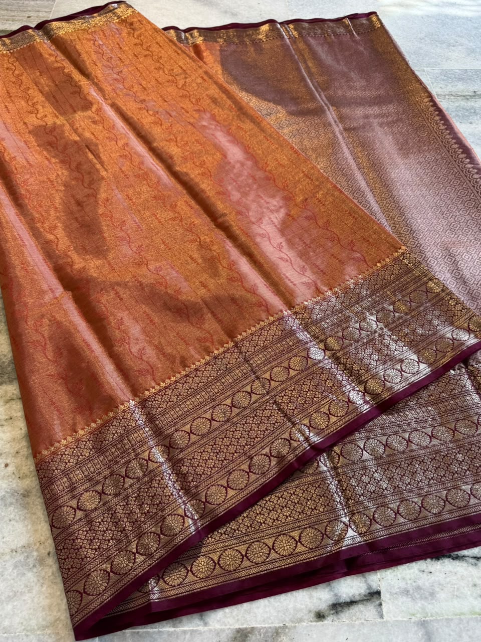Banarasi trendy rao mango soft silk  sarees