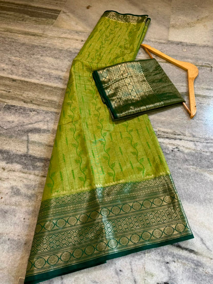 Banarasi trendy rao mango soft silk  sarees