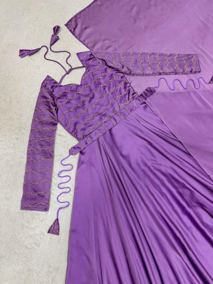 Rangoli silk cafe gowns