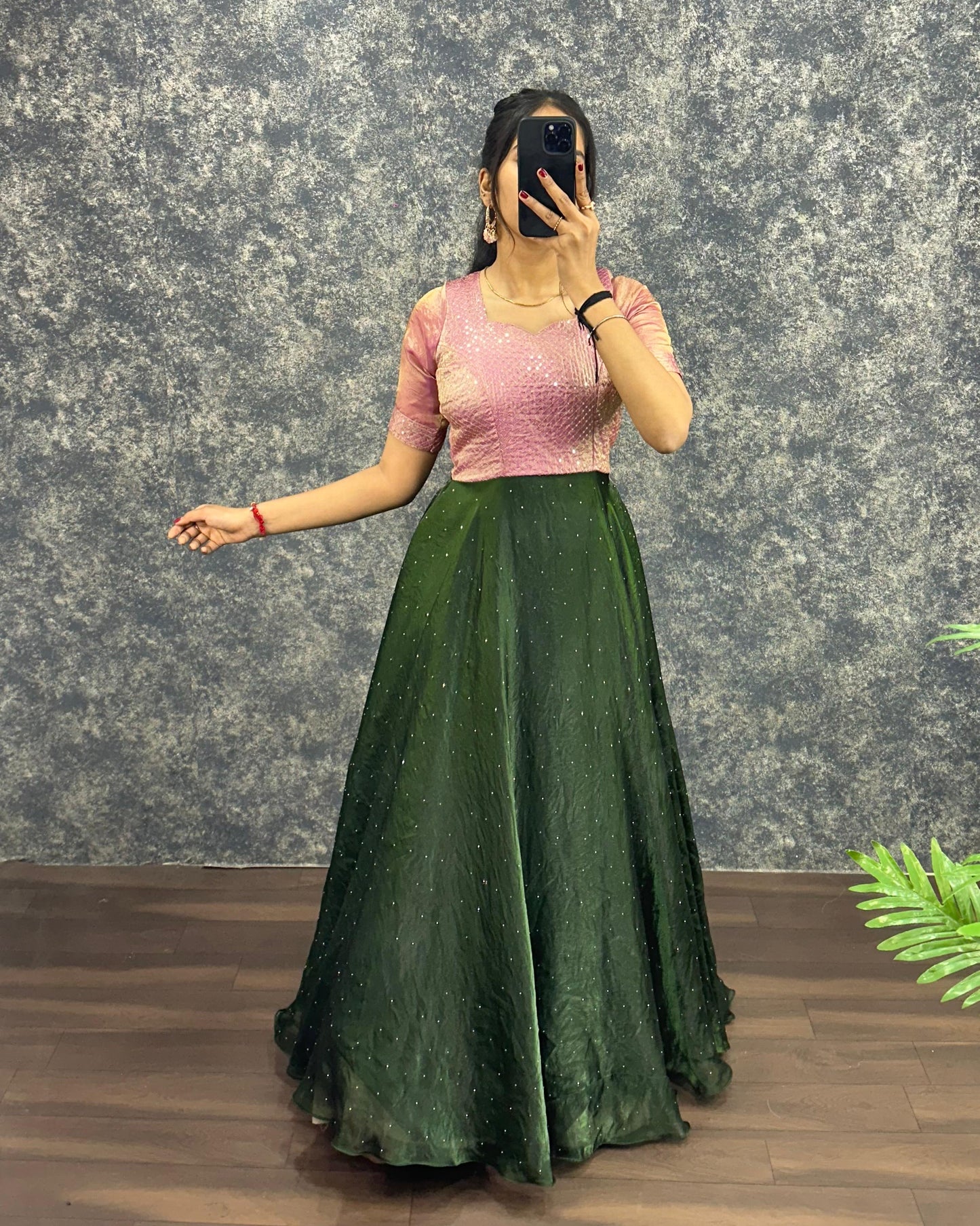 Café Style Soft fendy gowns