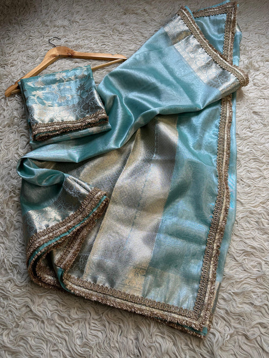 Pure weaving Zari Trendy Saree